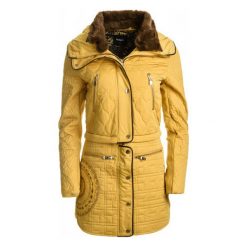 Desigual Kurtka Damska California 36 Żółty. Kurtki marki Desigual. W wyprzedaży za 722.00 zł.