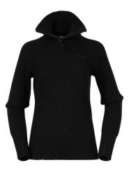 Bergans Wełniany sweter "Ulriken" w kolorze czarnym rozmiar: S. Czarne swetry Bergans, s, bez wzorów, z wełny, bez ramiączek. Za 568.34 zł.