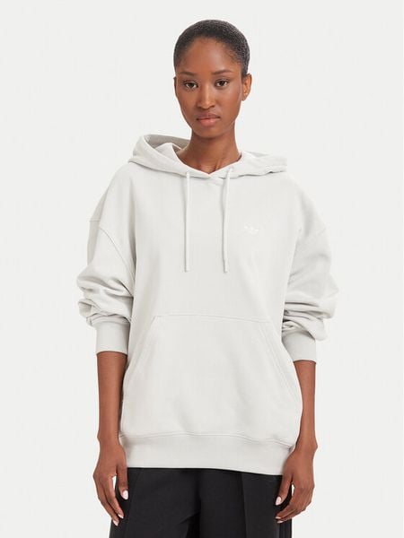 Adidas Bluza Essentials KT4722 Szary jasny Oversize. Szare bluzy adidas, m, bez wzorów, z bawełny, bez ramiączek, bez kaptura. Za 209.99 zł.