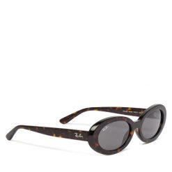 Okulary przeciwsłoneczne Ray-Ban. Brązowe okulary przeciwsłoneczne Ray-Ban, bez wzorów. Za 729.99 zł.