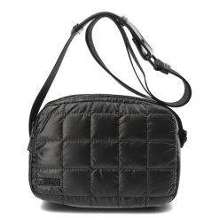 Czarna Torebka Big Star Stylowa Damska Listonoszka Na Ramię. Czarne listonoszki BIG STAR, bez wzorów, z materiału, eleganckie, na ramię, bez dodatków. Za 143.99 zł.