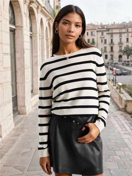 Sweter - wielobarwny. Swetry Sinsay, l, bez wzorów, bez ramiączek. Za 35.99 zł.