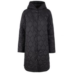 Trespass Phase - Kurtka damska casual w kolorze czarnym. Czarne kurtki Trespass, bez wzorów, z puchu, casualowe. Za 379.99 zł.