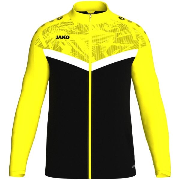 Poliestrowa bluza dresowa Jako Iconic. Czarne bluzy JAKO, s, bez wzorów, z dresówki, bez ramiączek, z kapturem. Za 278.50 zł.