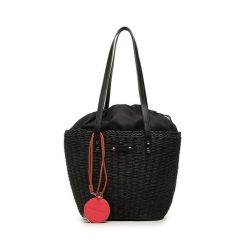 Torebka Gioseppo. Czarne shopper bag Gioseppo, bez wzorów, bez dodatków. Za 189.99 zł.