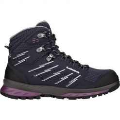 Buty trekkingowe damskie Lowa Trek Evo Gtx Mid. Niebieskie buty trekkingowe Lowa, z gore-texu, za kostkę, bez zapięcia. Za 1,071.15 zł.
