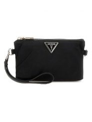Guess Kopertówka w kolorze czarnym - 19 x 11 x 8 cm rozmiar: onesize. Czarne kopertówki Guess, z aplikacjami, z materiału, bez dodatków. Za 269.18 zł.