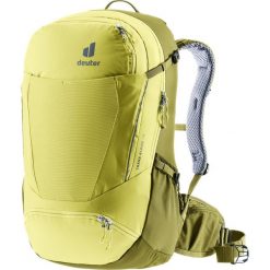 Plecak rowerowy Deuter Trans Alpine 30 - sprout/cactus. Żółte plecaki Deuter, bez wzorów, bez dodatków. Za 569.62 zł.