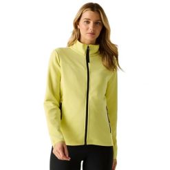 Polar damski zapinany na zamek Regatta Florena. Żółte bluzy z polaru Regatta, bez wzorów, z polaru, trekkingowe. Za 302.00 zł.