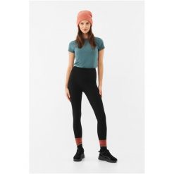 Legginsy damskie Viking Lasala Bamboo czarne. Czarne legginsy Viking, bez wzorów, sportowe. Za 144.56 zł.