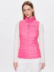 Columbia Bezrękawnik Powder Pass 1832222 Różowy Regular Fit. Czerwone kamizelki Columbia, s, bez wzorów, z syntetyku, sportowe, bez ramiączek, bez kaptura, outdoorowe. Za 279.99 zł.