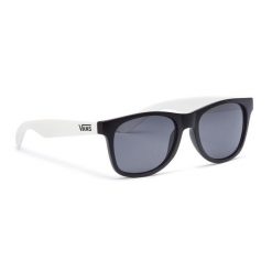 Okulary przeciwsłoneczne Vans. Czarne okulary przeciwsłoneczne Vans, bez wzorów. Za 49.99 zł.