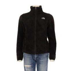 Damska czarna bluza polarowa Osito TNF. Czarne bluzy z kapturem The North Face, l, bez wzorów, z materiału, bez kaptura, trekkingowe. Za 212.96 zł.
