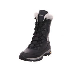 Buty trekkingowe damskie Meindl Novara Lady Gtx. Czarne buty trekkingowe MEINDL, z materiału, za kostkę, bez zapięcia. W wyprzedaży za 1,234.80 zł.