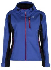 Damska kurtka softshell Athl. dpt Maya Pervinica Blue. Niebieskie kurtki Givova, na zimę, l, bez wzorów, z elastanu, bez kaptura, trekkingowe. Za 279.99 zł.