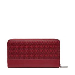 Duży Portfel Damski Coccinelle. Czerwone portfele Coccinelle, bez wzorów. Za 489.99 zł.