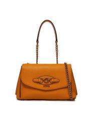 Guess Torebka HWBB94 94210 Pomarańczowy. Brązowe torebki klasyczne Guess, z aplikacjami, ze skóry, bez dodatków. Za 289.99 zł.