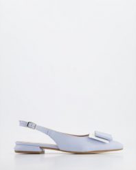 SANDAŁY DAMSKIE ANNIE DENIM-BIAN. Sandały Venezia, bez wzorów, z denimu, bez obcasa, bez zapięcia. Za 299.00 zł.
