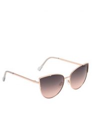 Jenny Fairy Okulary przeciwsłoneczne 4WA-003-SS23 Złoty. Żółte okulary przeciwsłoneczne Jenny Fairy, bez wzorów, z tworzywa sztucznego, złote. Za 49.99 zł.
