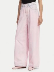 Tommy Jeans Jeansy DW0DW22372 Różowy Loose Fit. Czerwone jeansy Tommy Jeans, bez wzorów, z bawełny. Za 529.99 zł.