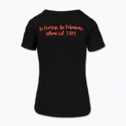 Koszulka damska Pitbull Happy Pit 2. Czarne t-shirty sportowe PITBULL, bez wzorów, bez ramiączek. Za 79.99 zł.