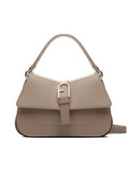 Furla Torebka Flow WB01032-BX2045-1257S-1007 Beżowy. Brązowe torebki klasyczne Furla, bez wzorów, ze skóry, bez dodatków. Za 1,489.00 zł.