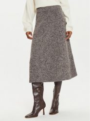 Weekend Max Mara Spódnica trapezowa Piega 2425306012 Brązowy Regular Fit. Brązowe spódnice Weekend Max Mara, xs, bez wzorów, z wełny, trapezowe. Za 699.99 zł.