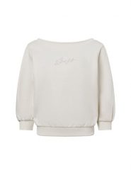BOSS Orange Bluza - Emay Kobiety Bawełna biały, S. Białe bluzy BOSS Orange, s, bez wzorów, z bawełny, bez kaptura. Za 479.95 zł.