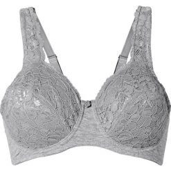 Biustonosz minimizer bonprix szary melanż. Biustonosze marki bonprix. Za 44.99 zł.