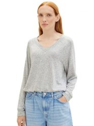 Tom Tailor Sweter w kolorze szarym rozmiar: XXL. Szare swetry Tom Tailor, xxl, bez wzorów, bez ramiączek. Za 61.60 zł.