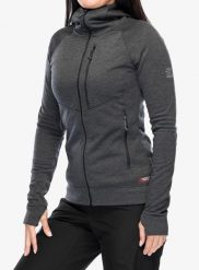 Bluza polarowa damska Turbat Peak Fleece. Szare bluzy z kapturem TURBAT, m, bez wzorów, z materiału, bez kaptura, trekkingowe. Za 428.99 zł.