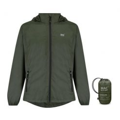 Mac in a Sac - Płaszcz przeciwdeszczowy - Khaki. Zielone kurtki przeciwdeszczowe Mac In A Sac, l, bez wzorów, z materiału, z kapturem. Za 308.50 zł.