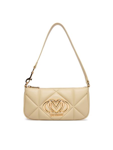LOVE MOSCHINO Torebka JC4111PP1OLC0129 Beżowy. Brązowe torebki klasyczne Love Moschino, bez wzorów, ze skóry, bez dodatków. Za 839.99 zł.