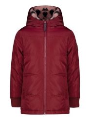 Salt and Pepper Dwustronna parka zimowa w kolorze czerwonym rozmiar: 134. Czerwone płaszcze Salt and Pepper, na zimę, bez wzorów, bez kaptura. Za 188.40 zł.