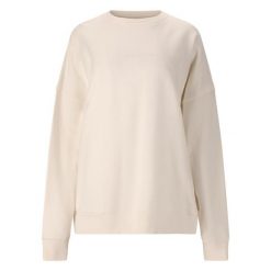 Oversized bluza z okrągłym dekoltem dla kobiet Athlecia Gidon. Szare bluzy bez kaptura Athlecia, bez wzorów, bez kaptura. Za 222.00 zł.