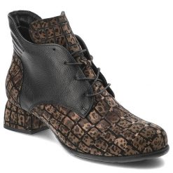 Brązowe Botki Armodo Ocieplane Buty Premium. Czarne botki Armodo, bez wzorów, z nubiku, eleganckie, bez obcasa, na obcasie, bez zapięcia. Za 399.00 zł.