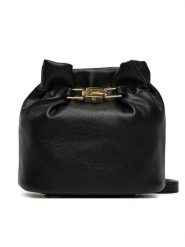 Valentino Torebka Fedora Re VBS9A733 Czarny. Czarne torebki klasyczne Valentino, bez wzorów, ze skóry, bez dodatków. Za 389.99 zł.