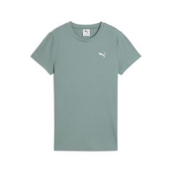 Puma Koszulka Ess Elevated Rib 68502130. Zielone t-shirty sportowe Puma, s, bez wzorów, bez ramiączek. Za 86.99 zł.