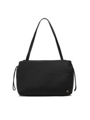 Calvin Klein Jeans Torebka K60K612369 Czarny. Czarne torebki klasyczne Calvin Klein Jeans, bez wzorów, z jeansu, bez dodatków. Za 269.99 zł.