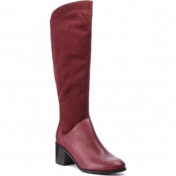 Kozaki SERGIO BARDI - Fiave FW127361318DP 634. Czerwone kozaki Sergio Bardi, z materiału. Za 429.00 zł.
