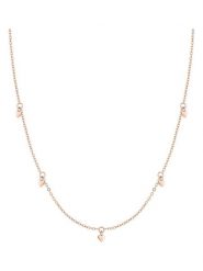 Tamaris Naszyjnik z elementami ozdobnymi - dł. 45 cm rozmiar: onesize. Naszyjniki Tamaris, z materiału, ze stali. Za 113.45 zł.