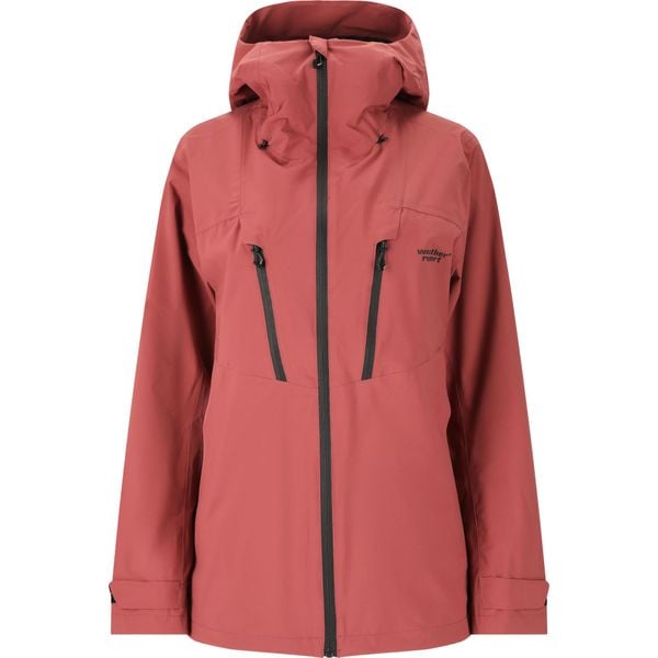 Kurtka przeciwdeszczowa damska Weather Report Harbor Rain-Tech W-PRO 15000. Brązowe kurtki Weather Report, bez wzorów, bez kaptura. Za 449.99 zł.