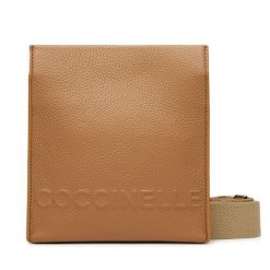 Torebka Coccinelle. Brązowe listonoszki Coccinelle, bez wzorów, bez dodatków. Za 919.99 zł.