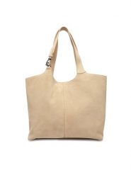 Coccinelle Torebka THE Coccinelle C-Easy E1 THE 11 01 01 Beżowy. Brązowe shopper bag Coccinelle, bez wzorów, ze skóry, bez dodatków. Za 1,339.00 zł.