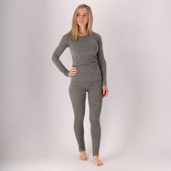Koszulka termoaktywna damska Wełna Merino. Szare bielizna termoaktywna damska XTREME, bez wzorów, z wełny, bez ramiączek, narciarskie. W wyprzedaży za 243.70 zł.