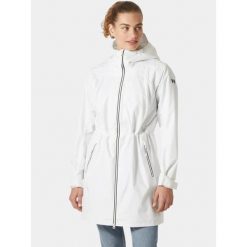 Płaszcz Przeciwdeszczowy Damski Helly Hansen W Westport. Białe kurtki przeciwdeszczowe Helly Hansen, bez wzorów, bez kaptura. Za 839.00 zł.