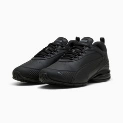Puma Buty Magnetic Sl 31243303. Czarne buty treningowe Puma, bez wzorów, ze skóry ekologicznej, bez zapięcia, na fitness i siłownię. Za 329.99 zł.