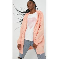 Brave Soul parka damska kolor pomarańczowy przejściowa. Brązowe płaszcze Brave Soul, l, bez wzorów, bez kaptura. Za 149.99 zł.