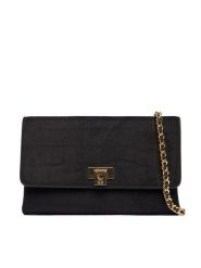 Elisabetta Franchi Torebka BS-64A-61E2-V290 Czarny. Czarne kopertówki Elisabetta Franchi, bez wzorów, z materiału, wizytowe, bez dodatków. Za 1,239.99 zł.