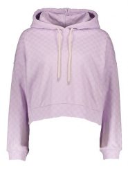GAP Bluza w kolorze lawendowym rozmiar: XXL. Różowe bluzy GAP, xxl, bez wzorów, z bawełny, bez ramiączek, z kapturem. Za 52.67 zł.